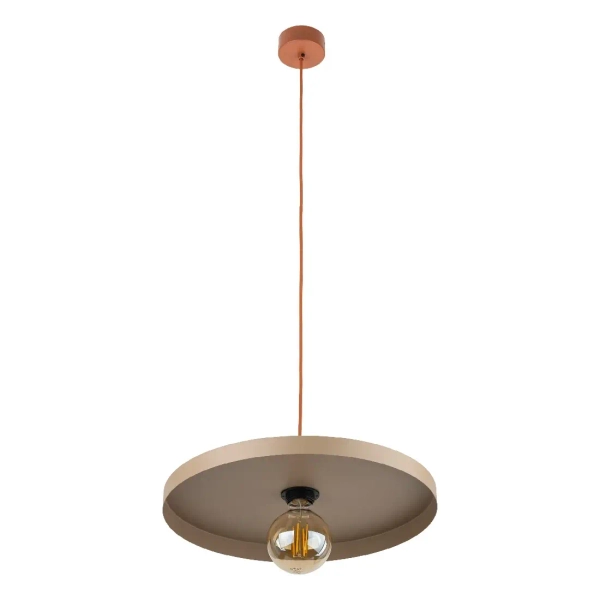 Industrialna lampa wisząca Sila 10955 żarówka na kablu ceglany