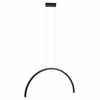 Lampa wisząca do jadalni Trioarc P0519 Maxlight LED 21W 3000K łuk czarny