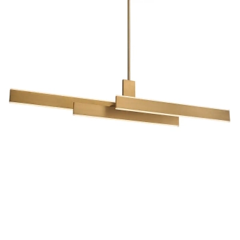 Wisząca lampa belka Cameno QN-CAMENO-LP-BG LED 74W 3000K złoty