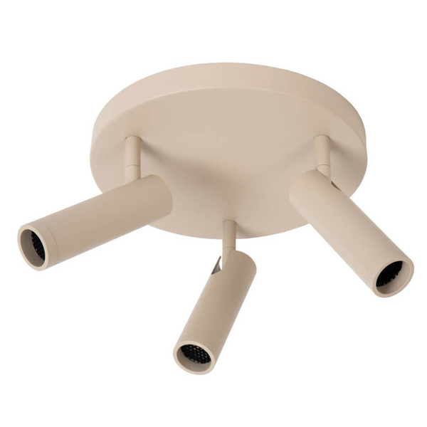 Sufitowa lampa potrójna GRADO 22974/13/41 tubki regulowane brązowe