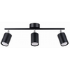 Sufitowa lampa Lemmi SL.1128 Sollux do jadalni reflektorowa czarna