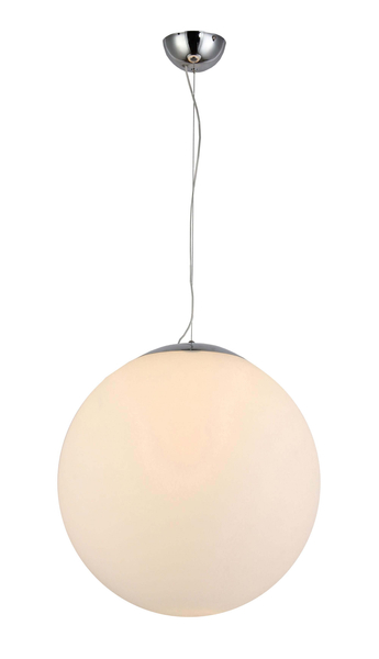 Wisząca lampa jadalniana White Ball nad stół kula biała