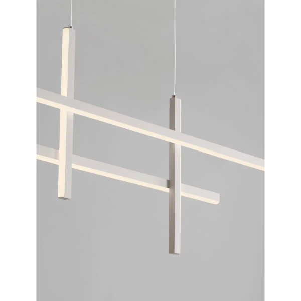 Lampa wisząca nad wyspę FORENZO LE45481 LED 40W 3200K biała