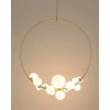 Pierścieniowa lampa wisząca ROCIO MSE1501100552 kule nad stół złote