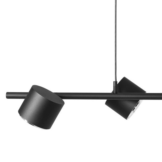 Regulowany plafon BOT 1047L Aldex tuby metalowe czarne