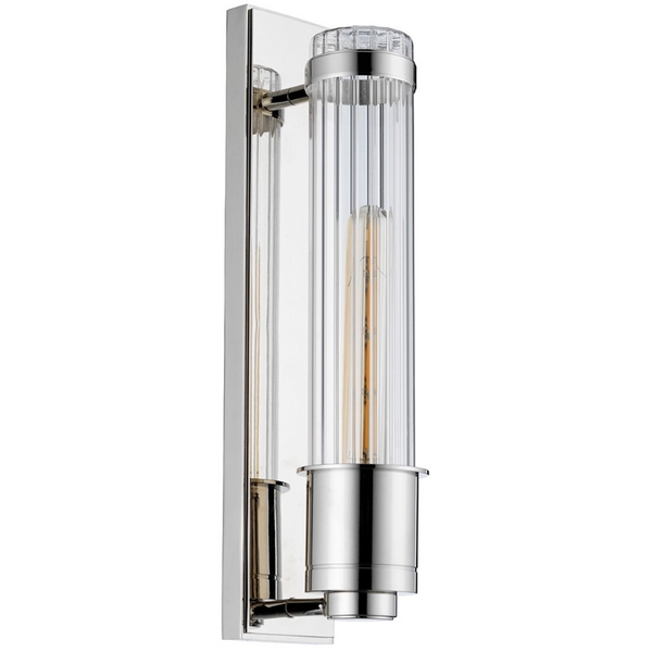 Kinkiet ścienny QN-WELLINGTON1-PC IP44 podłużny chrom