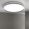 Plafon sufitowy Barbara 326683 Polux LED 72W 3000-6000K IP44 czarny biały