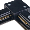 Szynoprzewodowe 1-fazowe złącze kątowe Tracer 4070 TK Lighting metalowe czarne