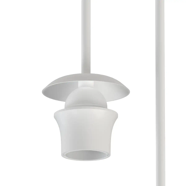 Minimalistyczne zawiesie do lamp CAMELEON SINGLES 12517 białe