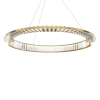 Lampa pierścieniowa wisząca Krone P097PL-L45BS3K LED 45W 3000K mosiądz