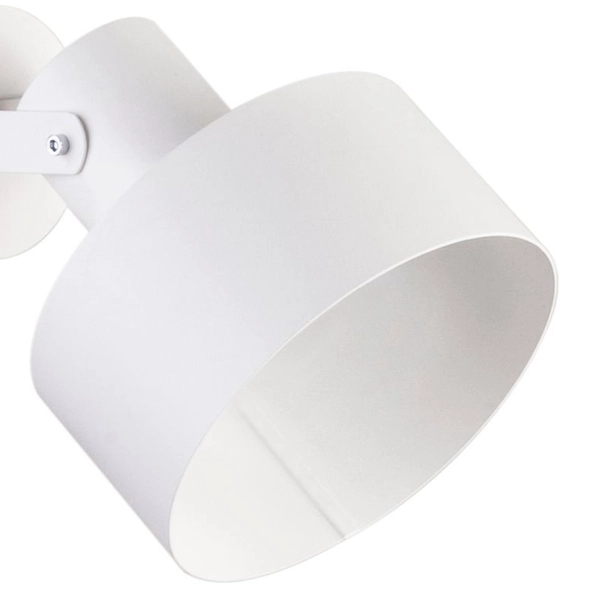 Kinkiet LAMPA ścienna RIF 31345 Sigma industrialna OPRAWA metalowy reflektorek biały