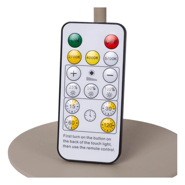 Nocna lampka do salonu JOLAN 46619/03/41 metalowa brązowa