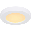 LAMPA sufitowa LASSE 12379-6W Globo okrągła OPRAWA plafon LED 6W 3000K - 6500K metalowy biały