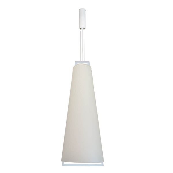 Wisząca lampa PONTE 5052 Dohar LED 24W 3000K tuba metalowa biała