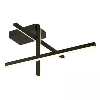 Ściemnialna sufitowa lampa 22025 LED 23W 3000K belki czarne