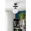 Lampa przysufitowa do łazienki PLAAT B PLB140S3 IP44 burgundowy