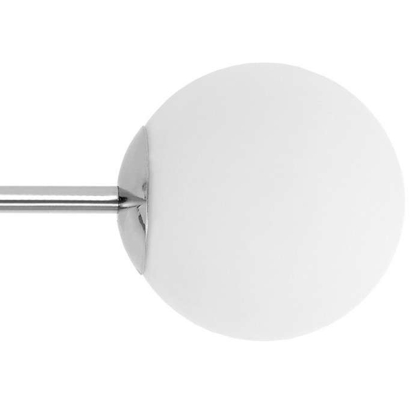 Loftowa LAMPA sufitowa ASTRA 10774603 Kaspa modernistyczna OPRAWA szklane kule balls chrom białe