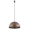 Metalowa lampa wisząca Hemisphere 10296 Nowodvorski okrągła brązowa