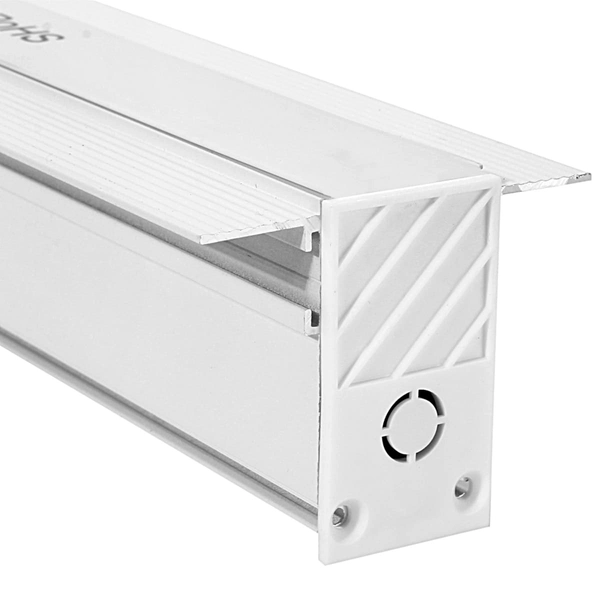 Szynoprzewód podtynkowy magnetyczny 826 Domeno LED metalowy biały