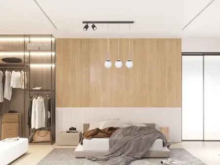 Zwisowa lampa do gabinetu Tavira 41272 kule tubki brązowe białe