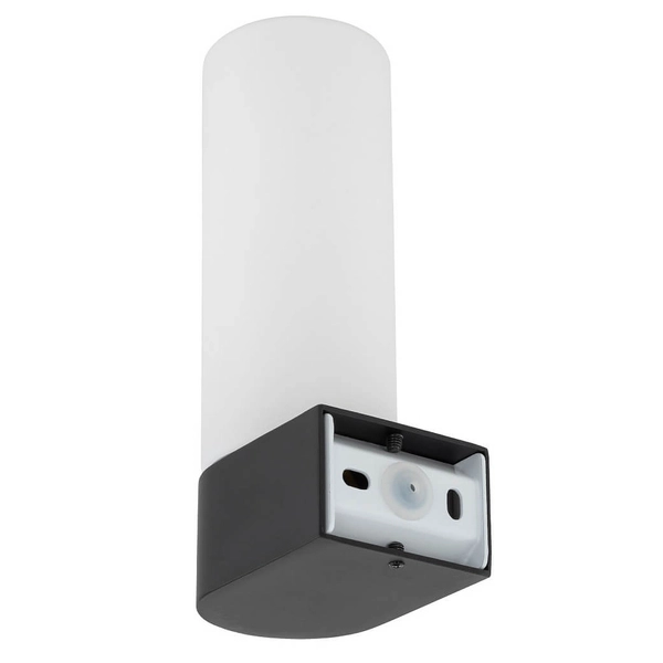 Łazienkowy kinkiet ścienny Natalie 10725 IP44 tuba metalowy czarny biały