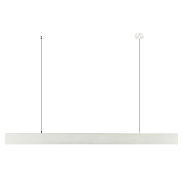 Lampa zwisająca Linnea LED 48W 3000K belka do przedpokoju biała