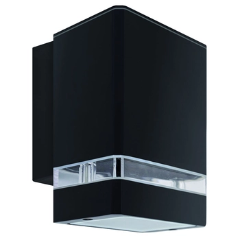 Ścienna lampa ogrodowa BRUNO 04006 Ideus prostokątna IP54 czarny