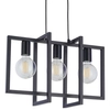 Loftowa LAMPA wisząca EDEN 32235 Sigma metalowa OPRAWA zwis do salonu czarny