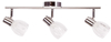 Lampa sufitowa Embo K-8001/3 listwa z reflektorkami chrom