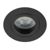 Oczko sufitowe lampa Aura 10571 okrągła regulowana czarny