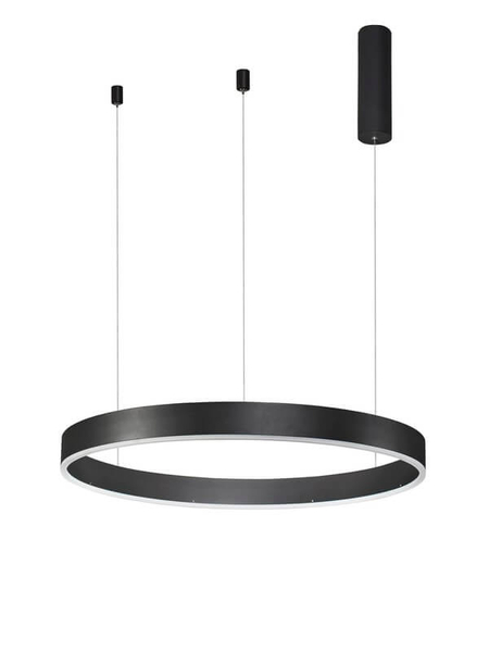 Wisząca lampa pokojowa Jaca minimalistyczna LED 40W 3000K czarna