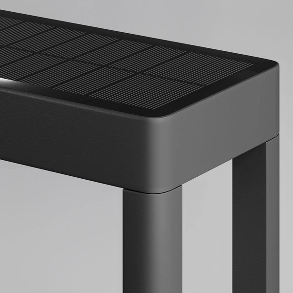 Stojąca lampa zewnętrzna Pir OSL456FL-L2GF3K Maytoni IP54 loftowa grafitowa