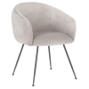 Standardowe krzesło Avanti S4564 NATURAL Richmond Interiors minimalistyczne beżowe