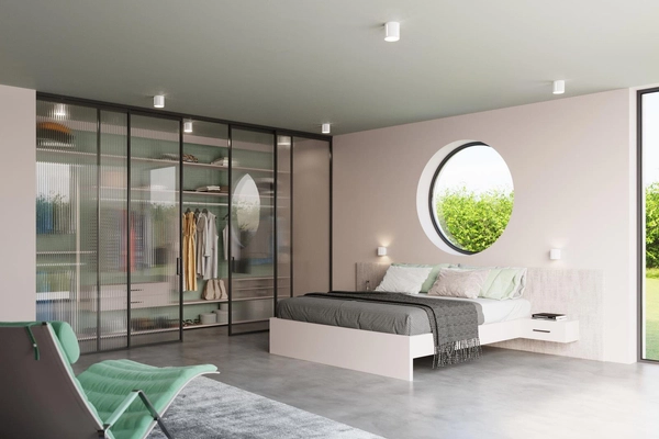 Kinkiet LAMPA ścienna SL.0352 metalowa OPRAWA tuba biała