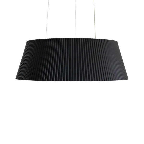 Lampa wisząca FABIO P0672 czarna LED 12W 3000K nad stół