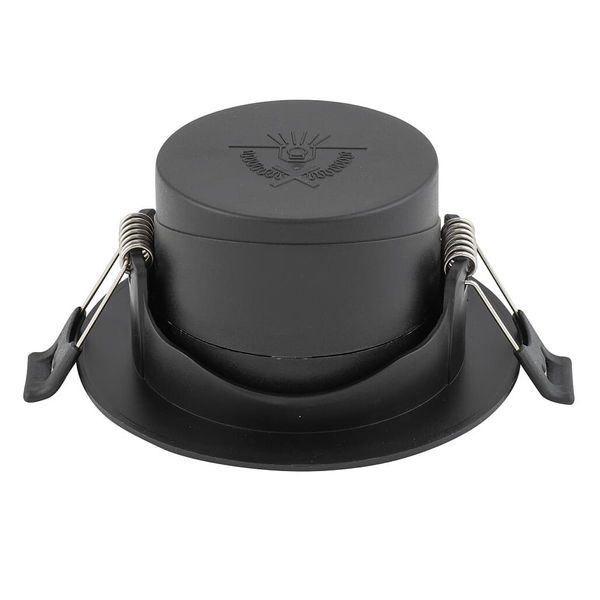 Lampa kuchenna punktowa Egina 10548 Nowodvorski LED 5W 3000K okrągła czarna
