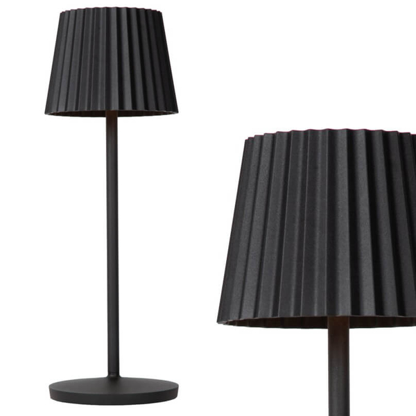 Zewnętrzna lampa stojąca Justine outdoor LED 2W 2700K czarna