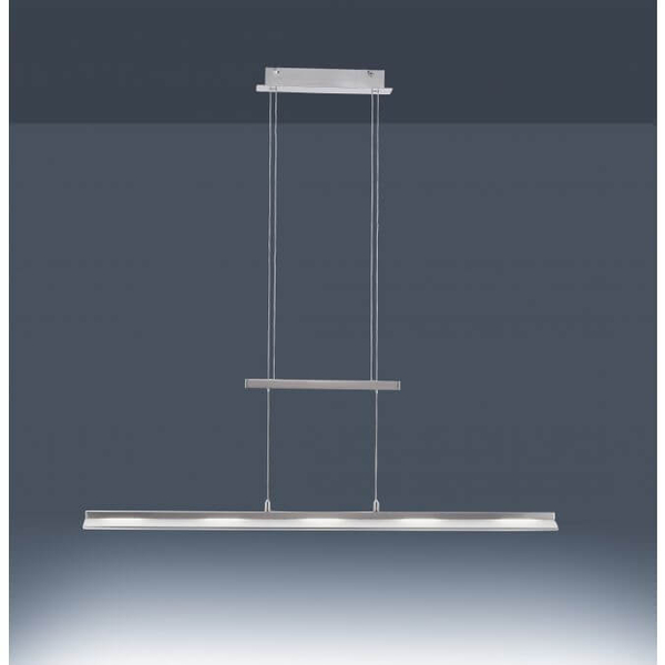 Lampa wisząca NELE 15880-55 LED 26W 2700-5000K listwa srebrny