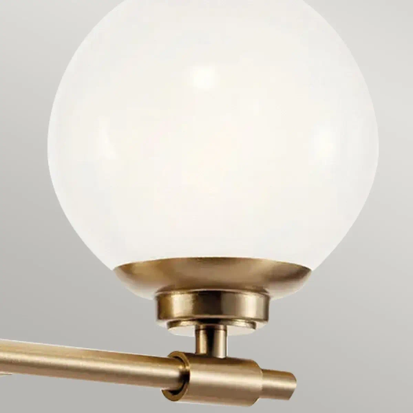 Naścienna lampa nad lustro Benno KL-BENNO2-CPZ IP44 mosiądz