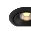 Oczko sufitowe ledowe Yin DL031-2-L8B LED 9W 3000K czarne