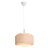Lampa wisząca abażurowa Takai 2320403018 DFTP do jadalni beżowa
