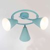 LAMPA sufitowa AMOR 98-63359 Candellux metalowa OPRAWA retro regulowane reflektorki szare