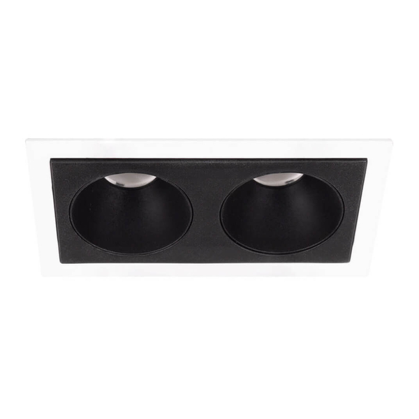 Wpustowa lampa z zasilaczem i modułem LED Modular H180.01 + HM180 2L + HT180 6W ON/OFF Maxlight LED 6W 3000K czarna biała