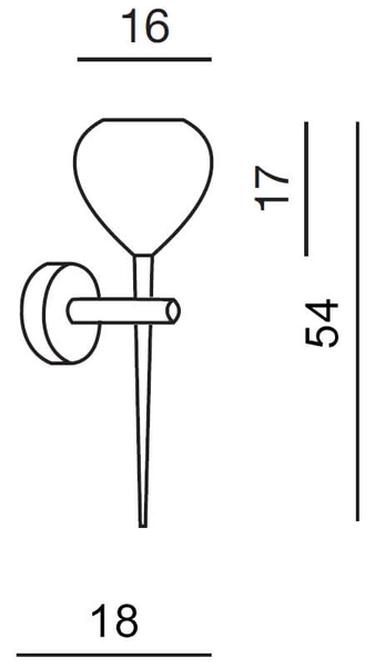 Loftowa lampa ścienna Aga kinkiet do jadalni biały czarny