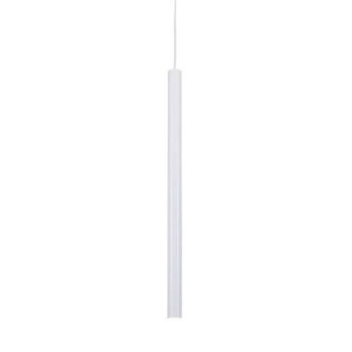 LAMPA wisząca YABU 7869 Shilo metalowa OPRAWA sopel ZWIS tuba do systemu szynowego biała