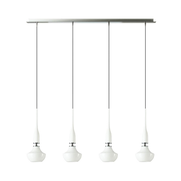 Wielopunktowa lampa wisząca Tasos AZ0884 metalowa biała