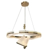 Ringowy żyrandol Marissa LP-2515/1P GD LED 66W CCT motyl złoty