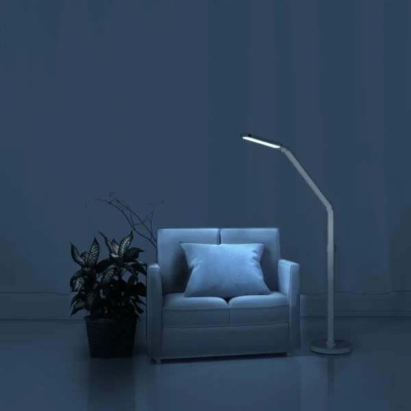 Podłogowa lampa do biura Ferrara 327369 LED 13W 3000-6000K regulowana biała