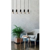 Szklany klosz do lampy wiszącej Ziko AZ3416 Azzardo czarny