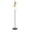 Lampa podłogowa Nostalgia MOD048FL-03G kule balls czarne białe